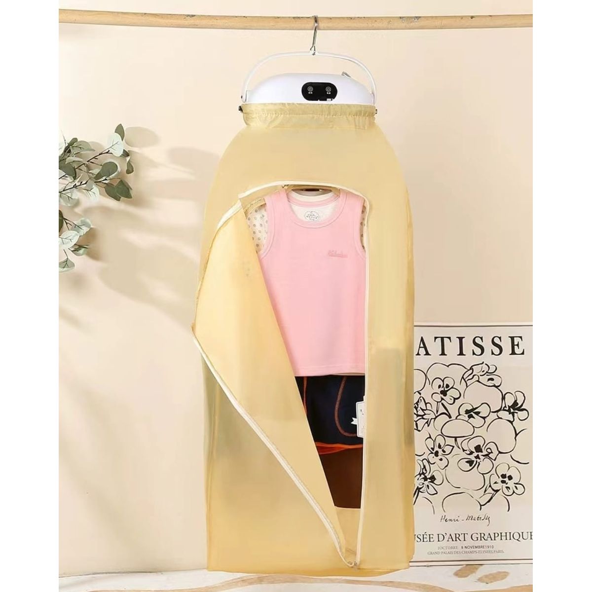 GENERICO - Secador De Ropa Plegable Blanco