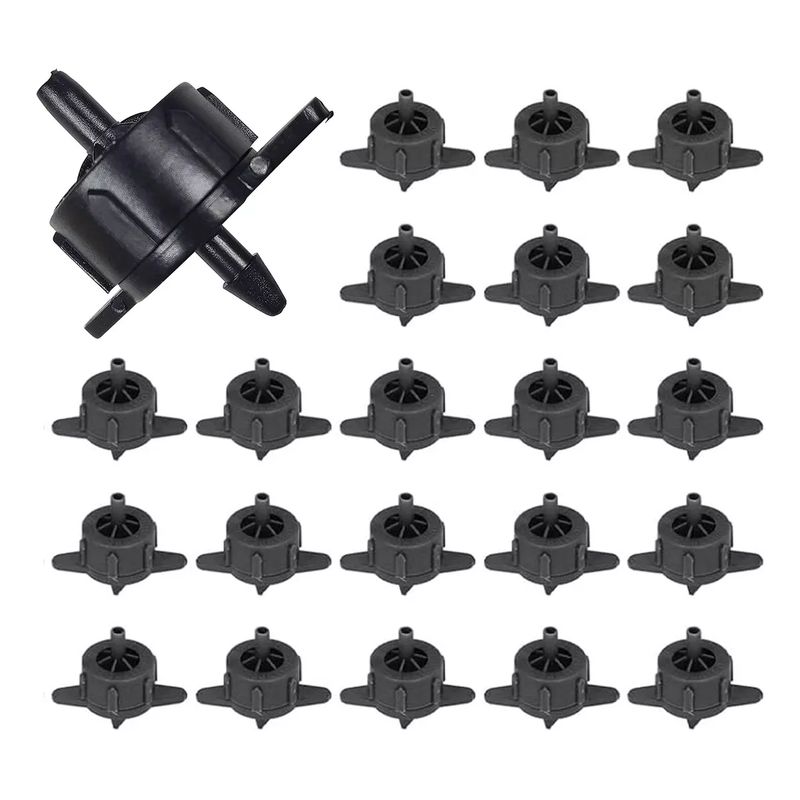 KUANGYE - Pack 100 Goteros Autocompensado De 4 Litros Hora
