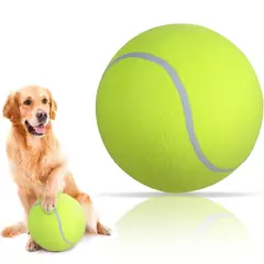 KUANGYE - 24cm Gigante Pelota De Tenis Para Mascota Grande