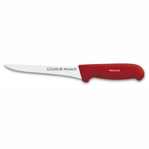 Cuchillo Deshuesador 15 cm Rojo