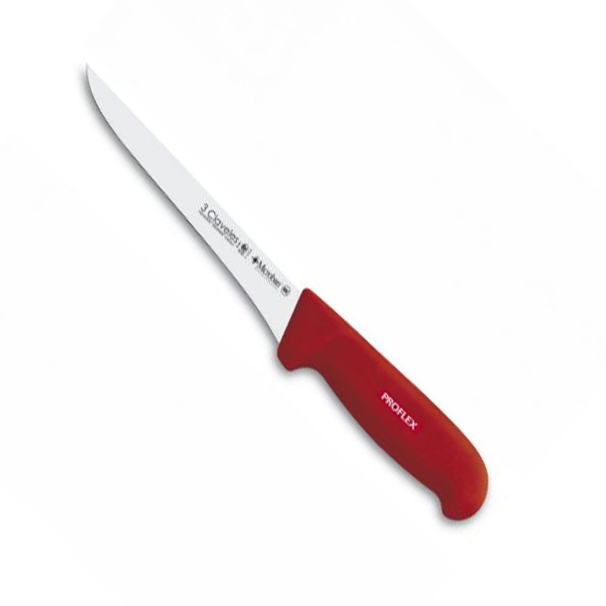 3 CLAVELES - Cuchillo Deshuesador 15 cm Rojo