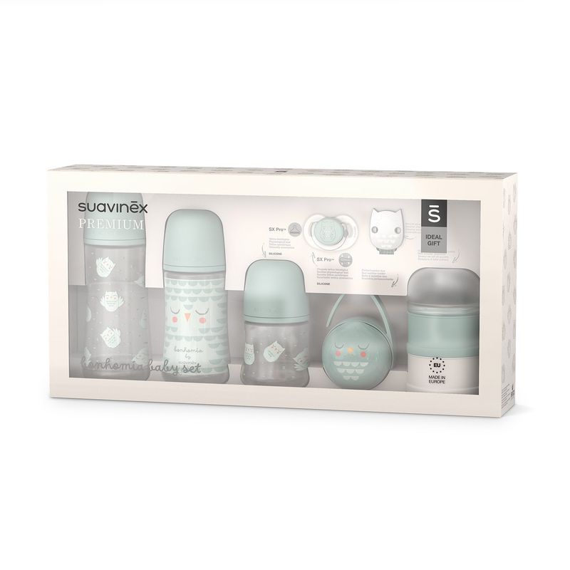 SUAVINEX - SET PREMIUM RECIÉN NACIDO BONHOMIA VERDE