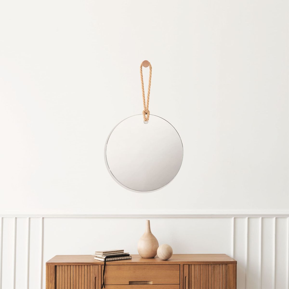 FMFURNITURE - Espejo Circular 45x30x4 cm…