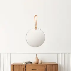 FMFURNITURE - Espejo Circular 45x30x4 cm