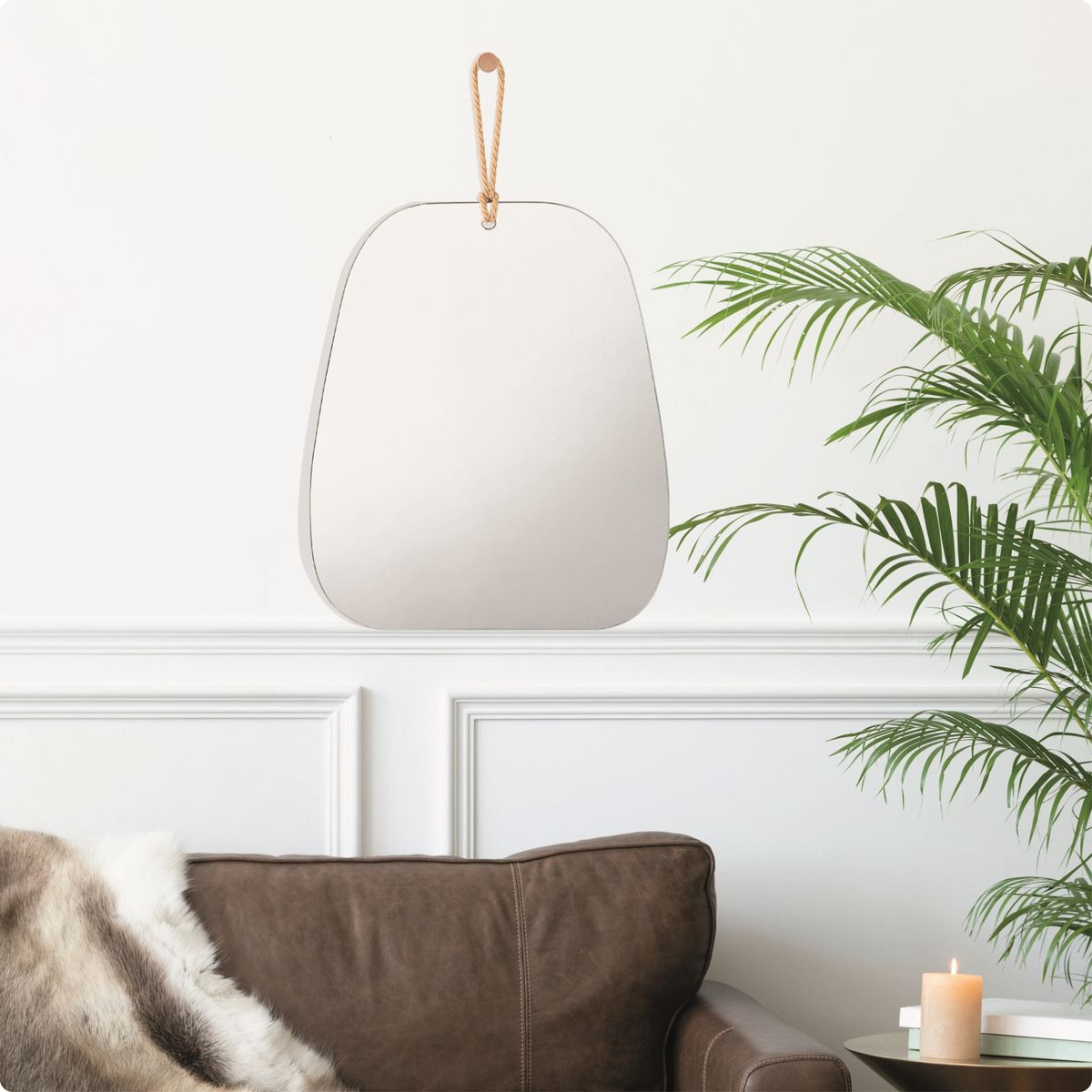 FMFURNITURE - Espejo Rectangular75X50X4 75x50x4 cm…