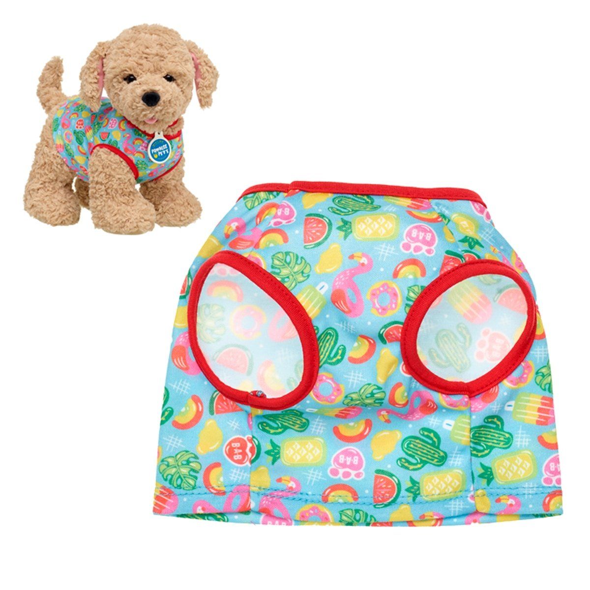 BUILD A BEAR - Polera sin mangas Build a Bear verano para peluche