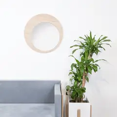 FMFURNITURE - Espejo Ovalado 60x60x1.9 cm