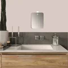 FMFURNITURE - Espejo Rectangular 28x20x2.2 cm
