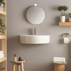 FMFURNITURE - Espejo Circular 25x25x2.2 cm