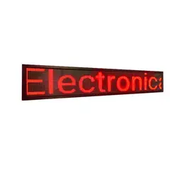 OEM - LETRERO LED ROJO WIFI QR PARA ESCANEO DESDE SMARTPHONE