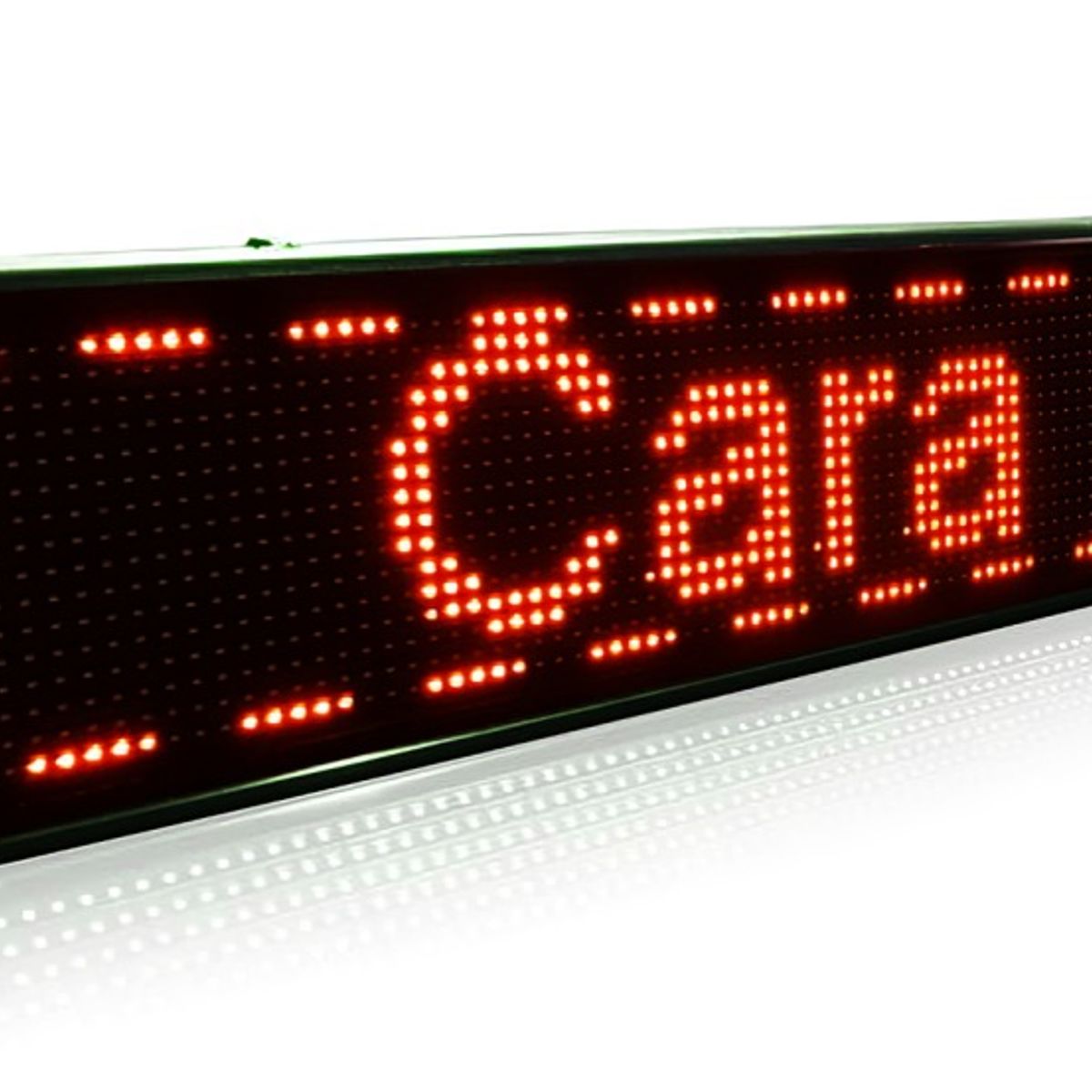 OEM - LETRERO LED ROJO WIFI QR PARA ESCANEO DESDE SMARTPHONE