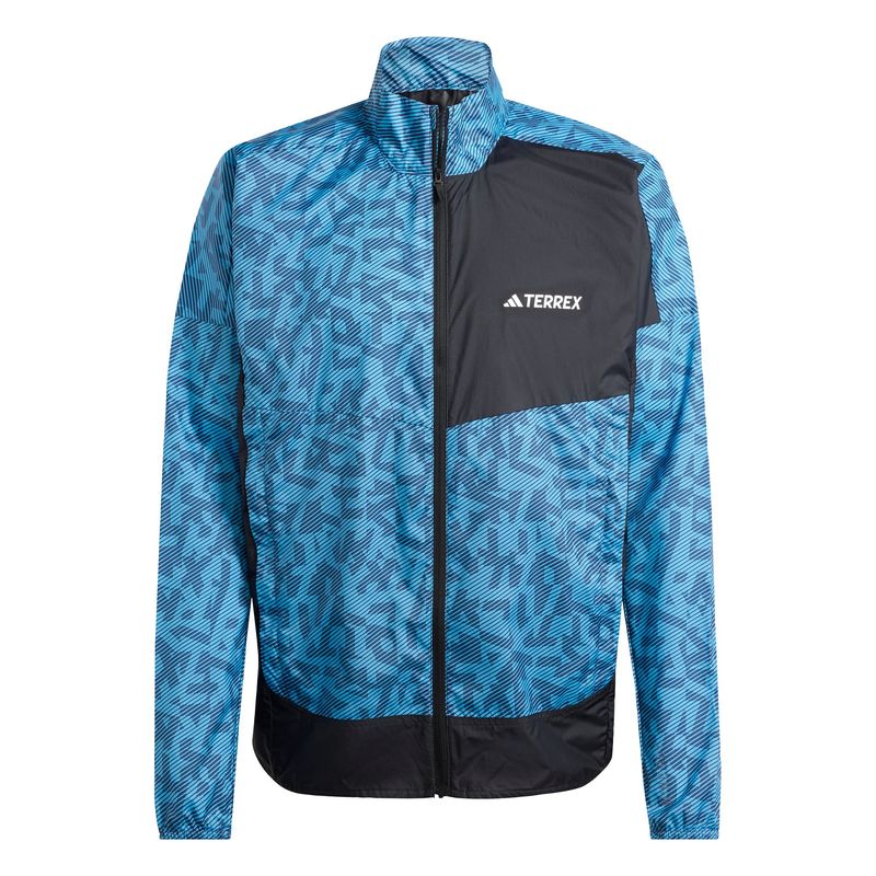 ADIDAS - Corta Viento Estampado Terrex Trail Running.-