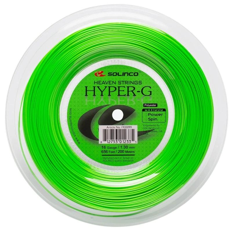 GENERICO - Rollo De Cuerda Solinco Hyper G 1.25 - 200m