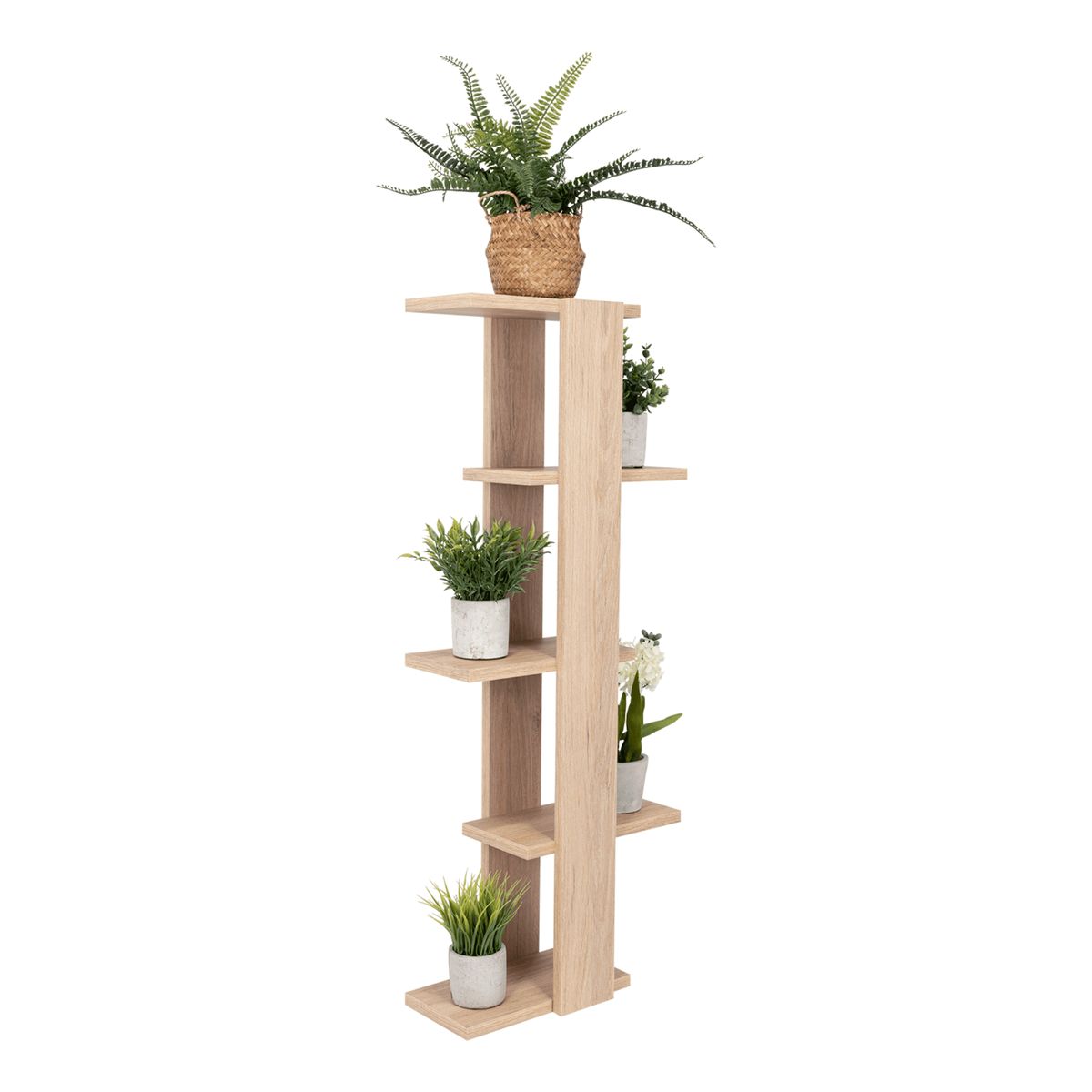 FMFURNITURE - Repisa Alta Fm-028C - Cafe Claro