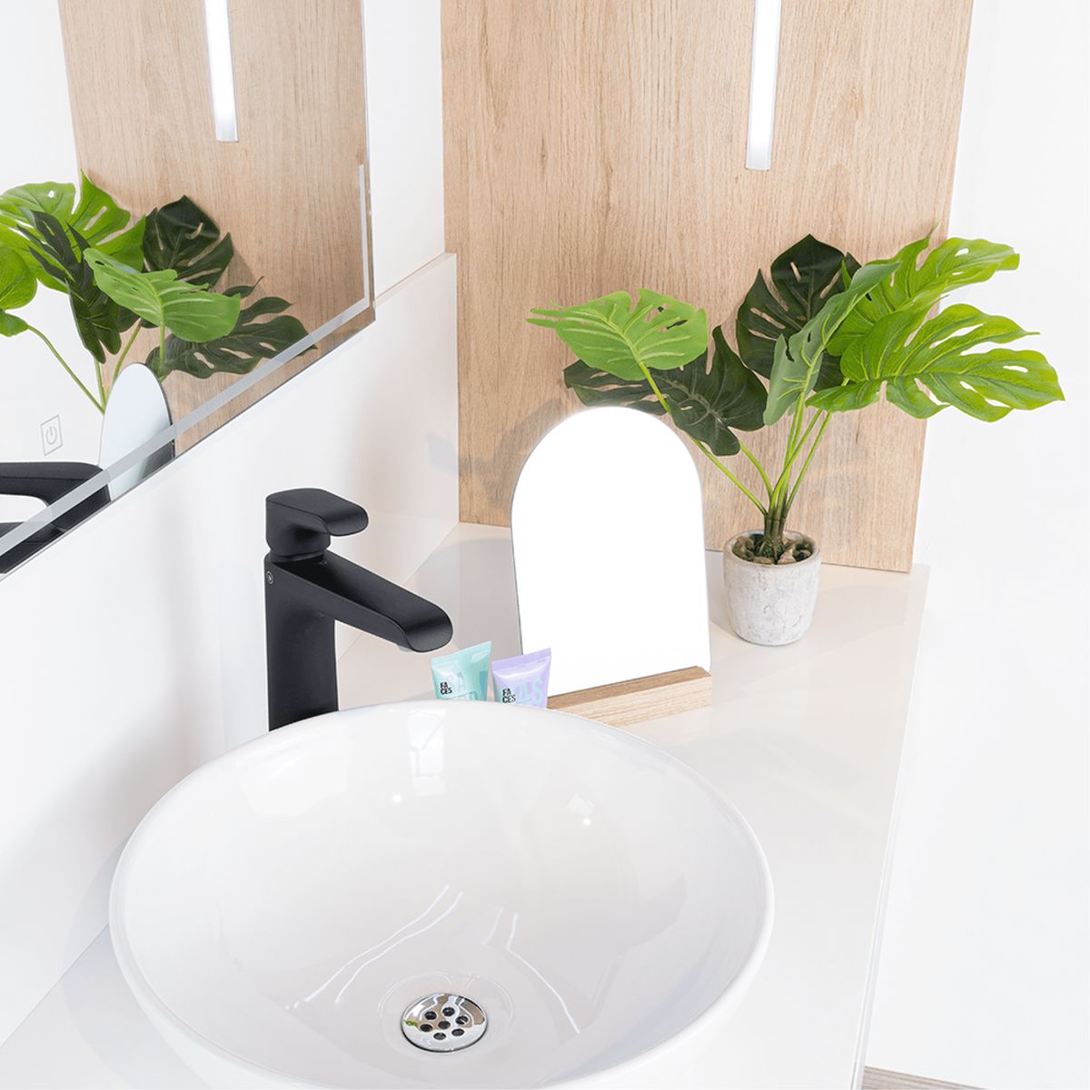 FMFURNITURE - Espejo Circular 25x18x7 cm…