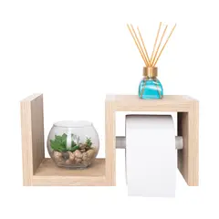 FMFURNITURE - Repisa Para Baño Fm-029C - Cafe Claro