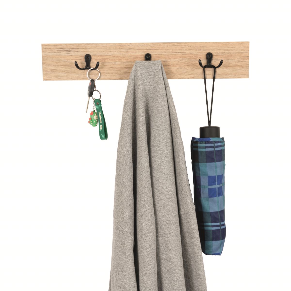 FMFURNITURE - Perchero Fm-002C - Cafe Claro