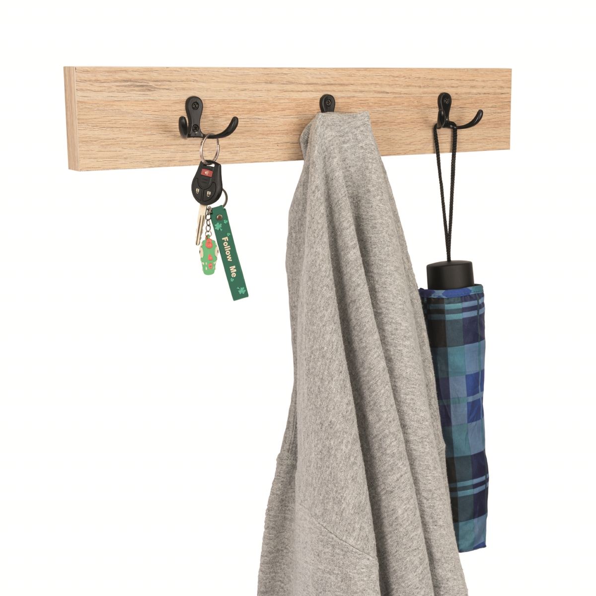 FMFURNITURE - Perchero Fm-002C - Cafe Claro