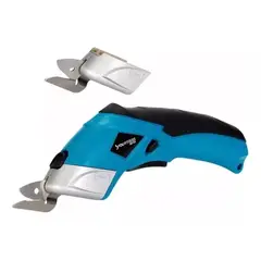 MUNDO MAGIA - Tijera Electrica Recargable Para Carton Tela Cuero