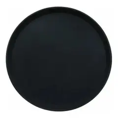 GENERICO - Bandeja Antideslizante Negra 36cm