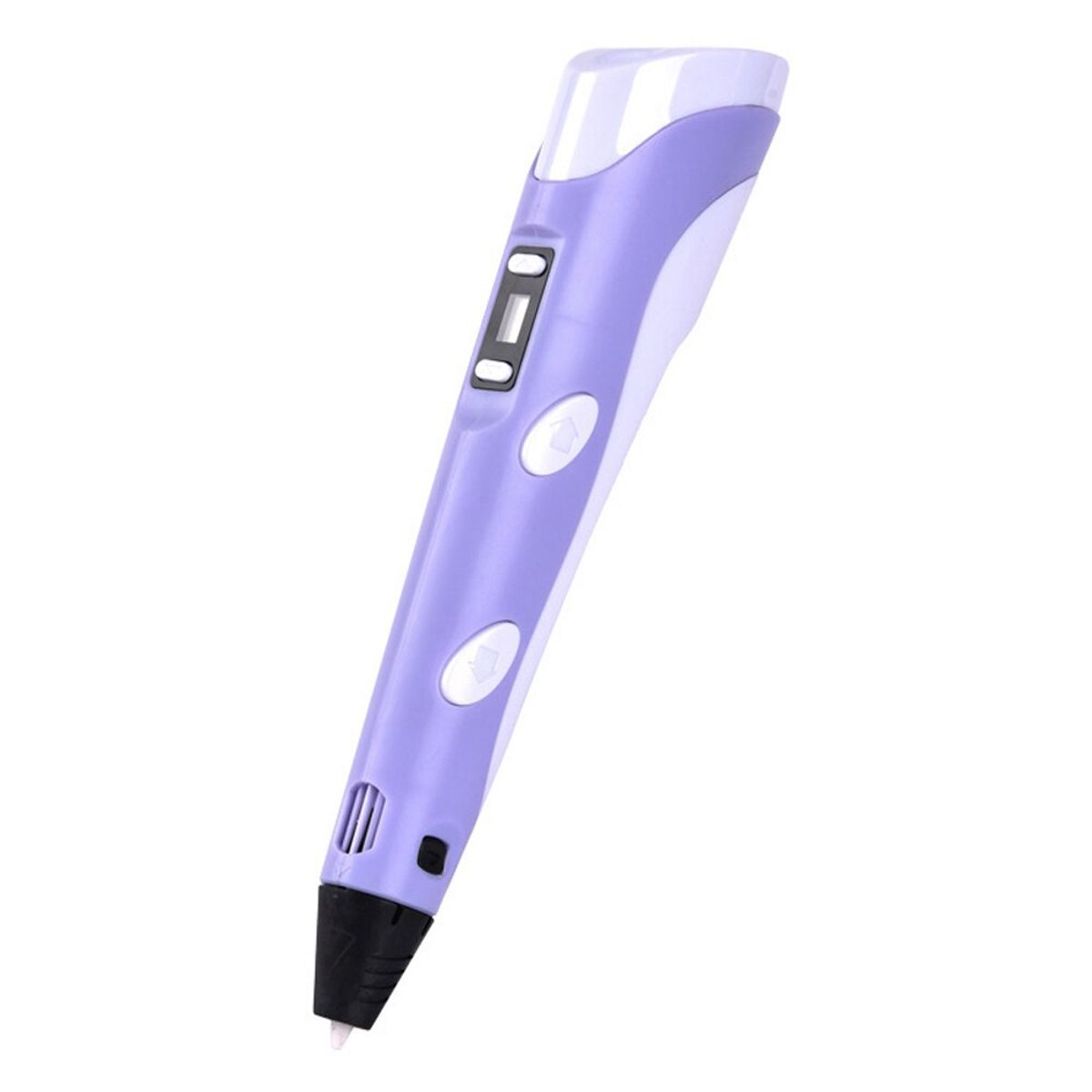 CASTLETEC - Lápiz impresora 3D ABS 3D PEN-2 RP100B LCD 1,75 mm - Purpura