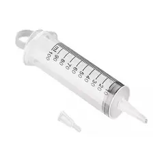 GENERICO - Jeringa De Plástico Alimentación 100ml Alimentadora