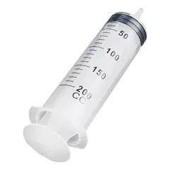 GENERICO - Jeringa De Plástico Alimentación 200ml Alimentadora