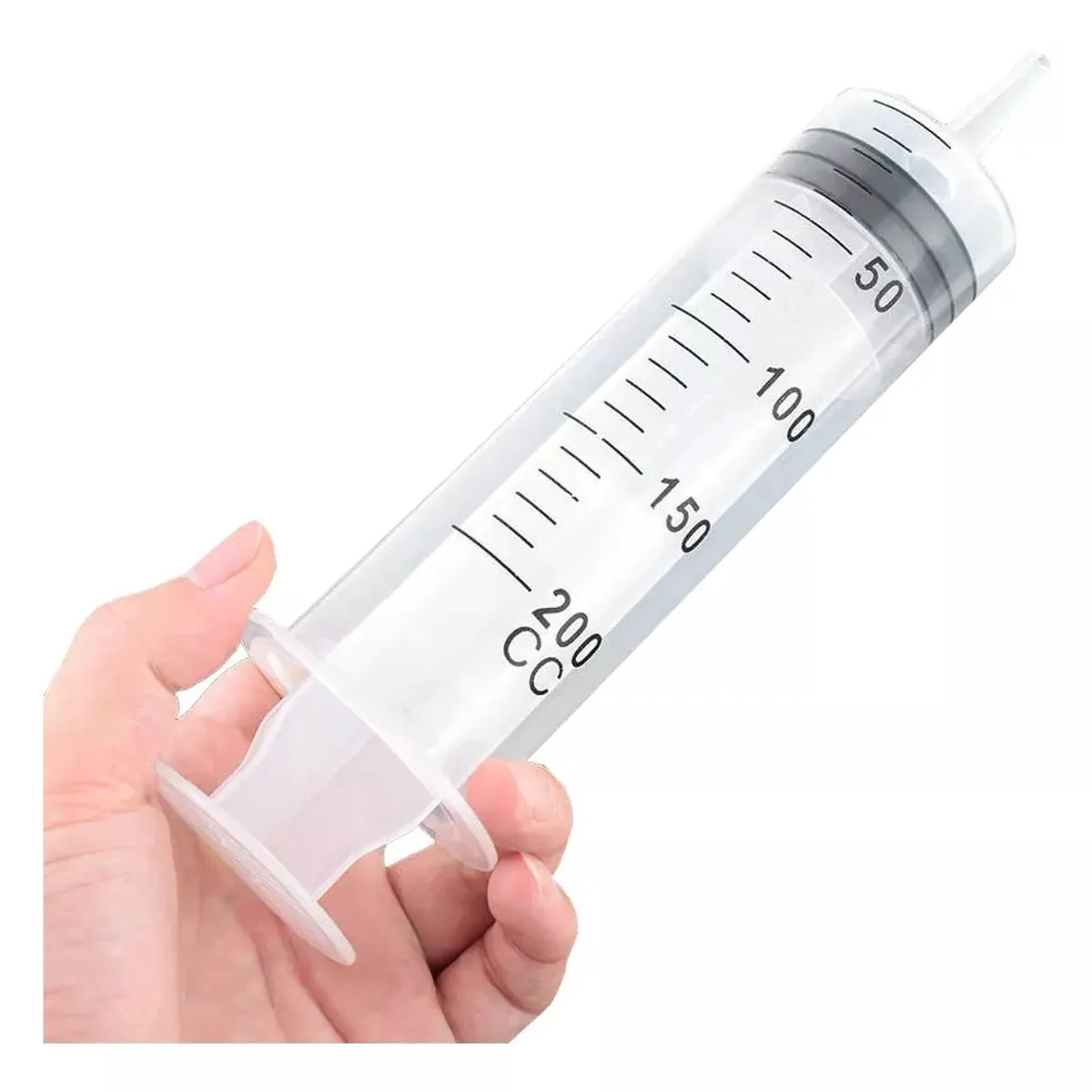 GENERICO - Jeringa De Plástico Alimentación 200ml Alimentadora