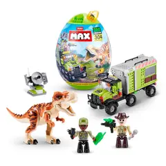 MAX - SET 304 BLOQUES DINO ESCAPE EN HUEVO DE ZURU