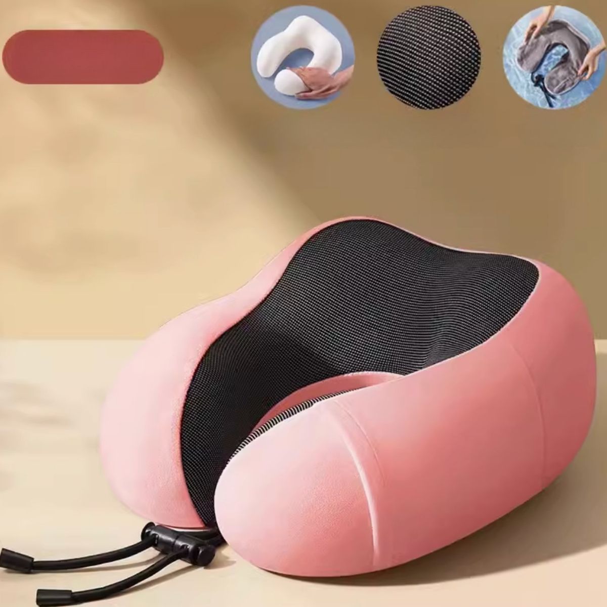 HOMESTAR - Almohada de Viaje Ergonómica