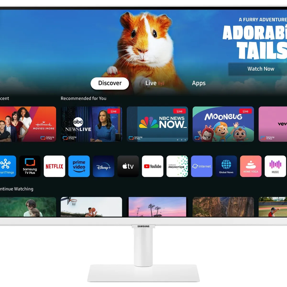 SAMSUNG - 27 M50D M5 FHD 60Hz Monitor Smart Plano