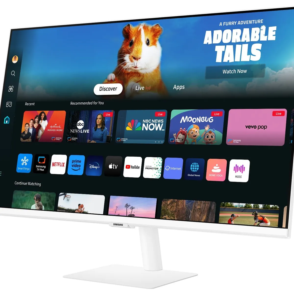 SAMSUNG - 27 M50D M5 FHD 60Hz Monitor Smart Plano