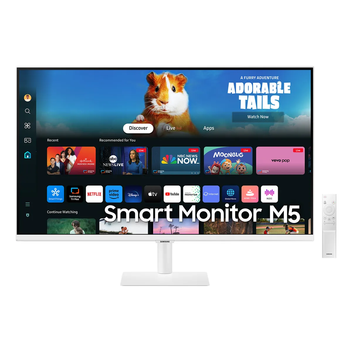 SAMSUNG - 32 M5 M50D FHD 60Hz Monitor Smart Plano