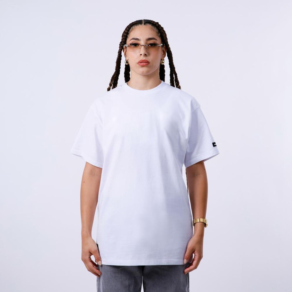 WHATUP - Polera Basic WhatUp White WHATUP