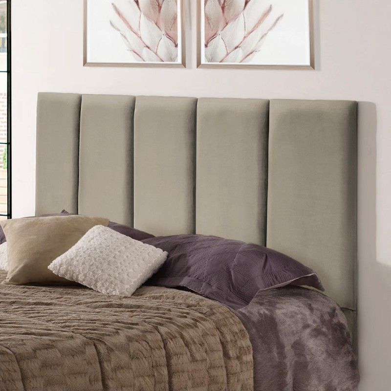 RE DECORA - Respaldo De Cama Preciosa 160cm 2 Plazas Brown