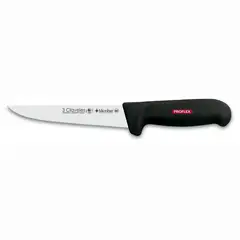 3 CLAVELES - Cuchillo Deshuesador 18 cm Negro
