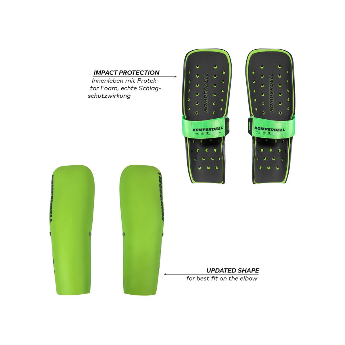 KOMPERDELL - Komperdell Protecciones Protector de Codos Junior KOMPERDELL