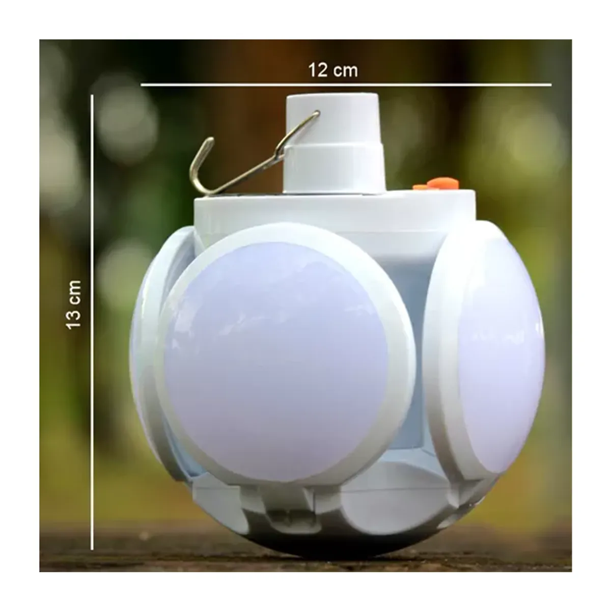 GENERICO - Ampolleta Solar Led De Emergencia Recargable / 40 W