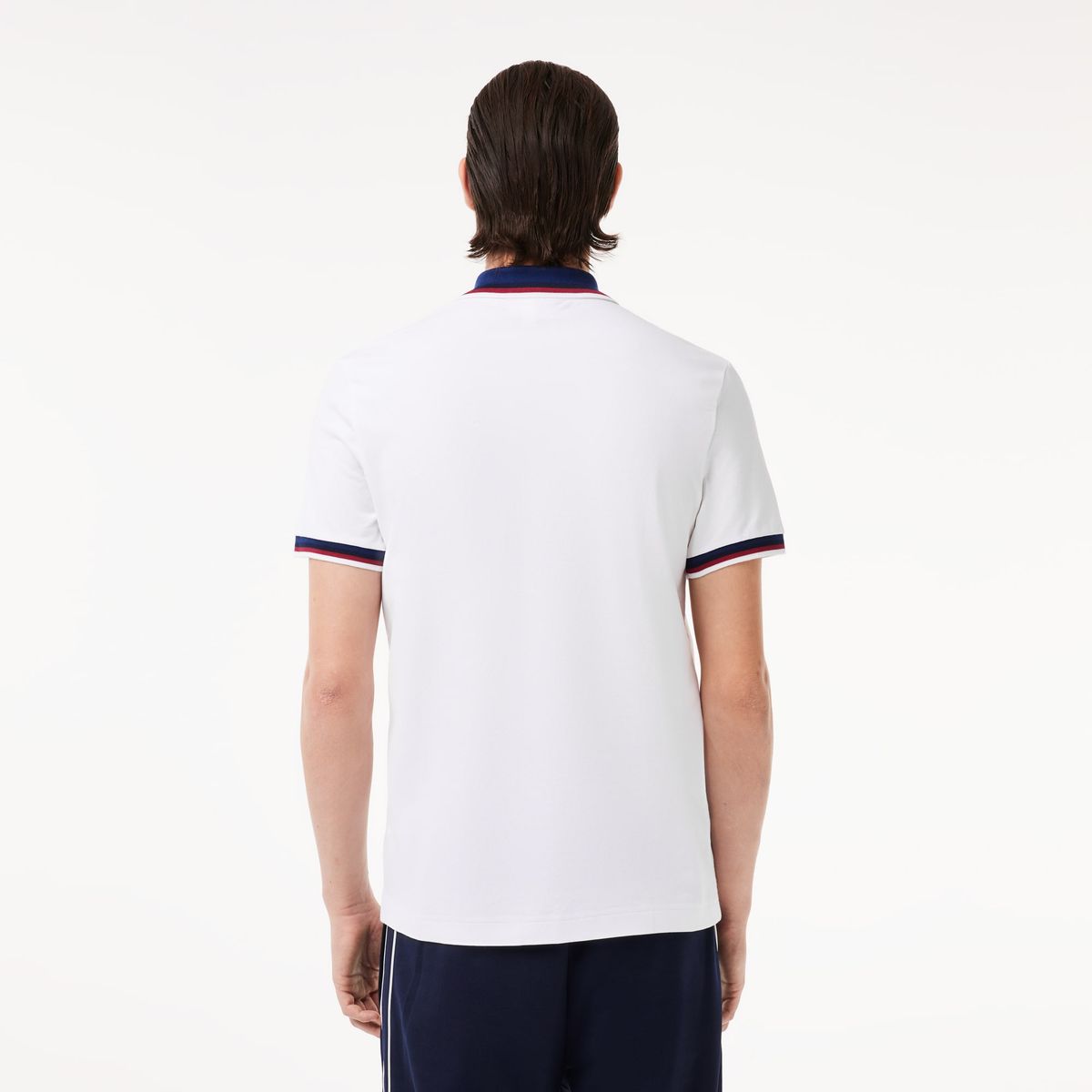 LACOSTE - Polera Polo Algodón Hombre Lacoste PH3461 Blanco
