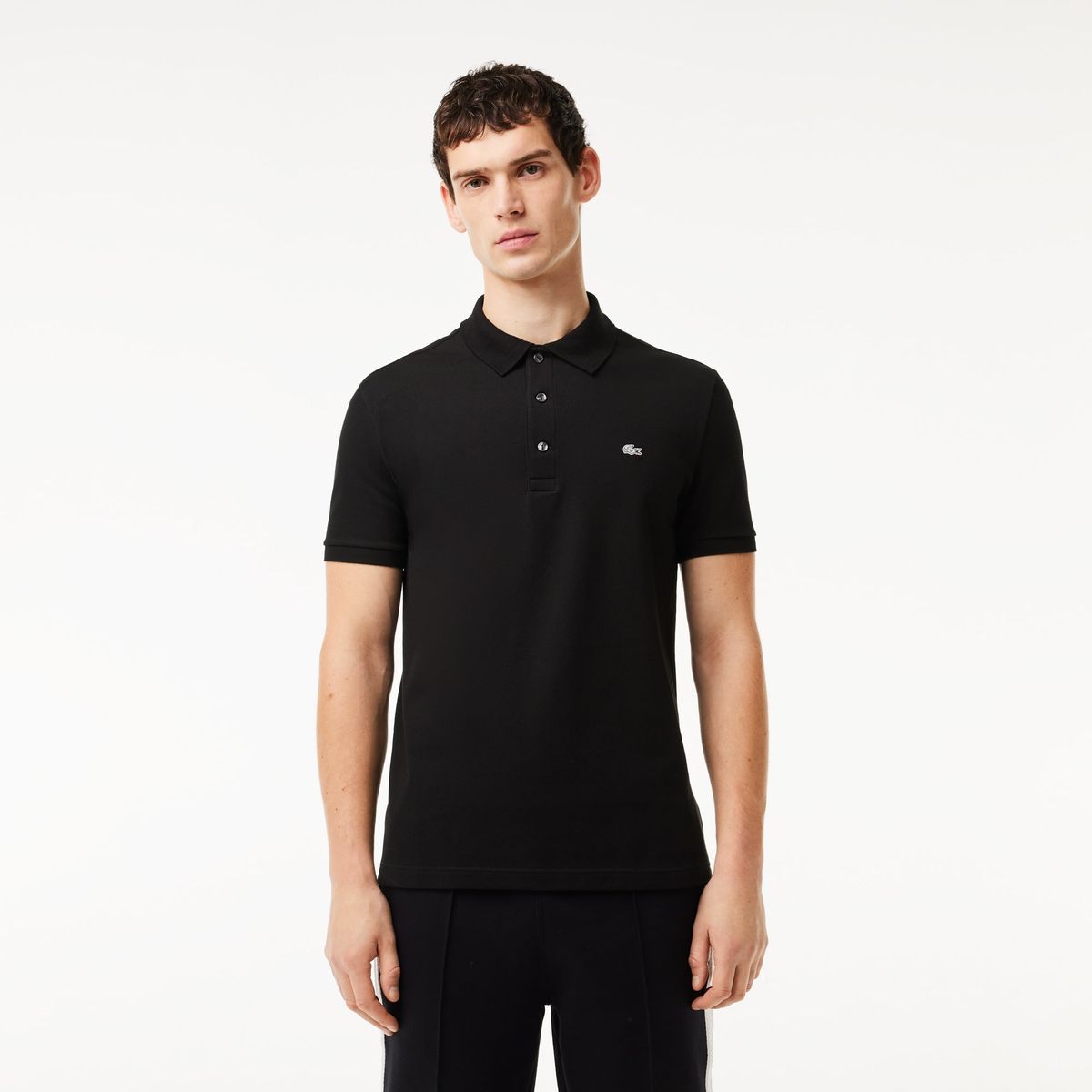 LACOSTE - Polera Polo Lacoste PH4014 Hombre Negro LACOSTE