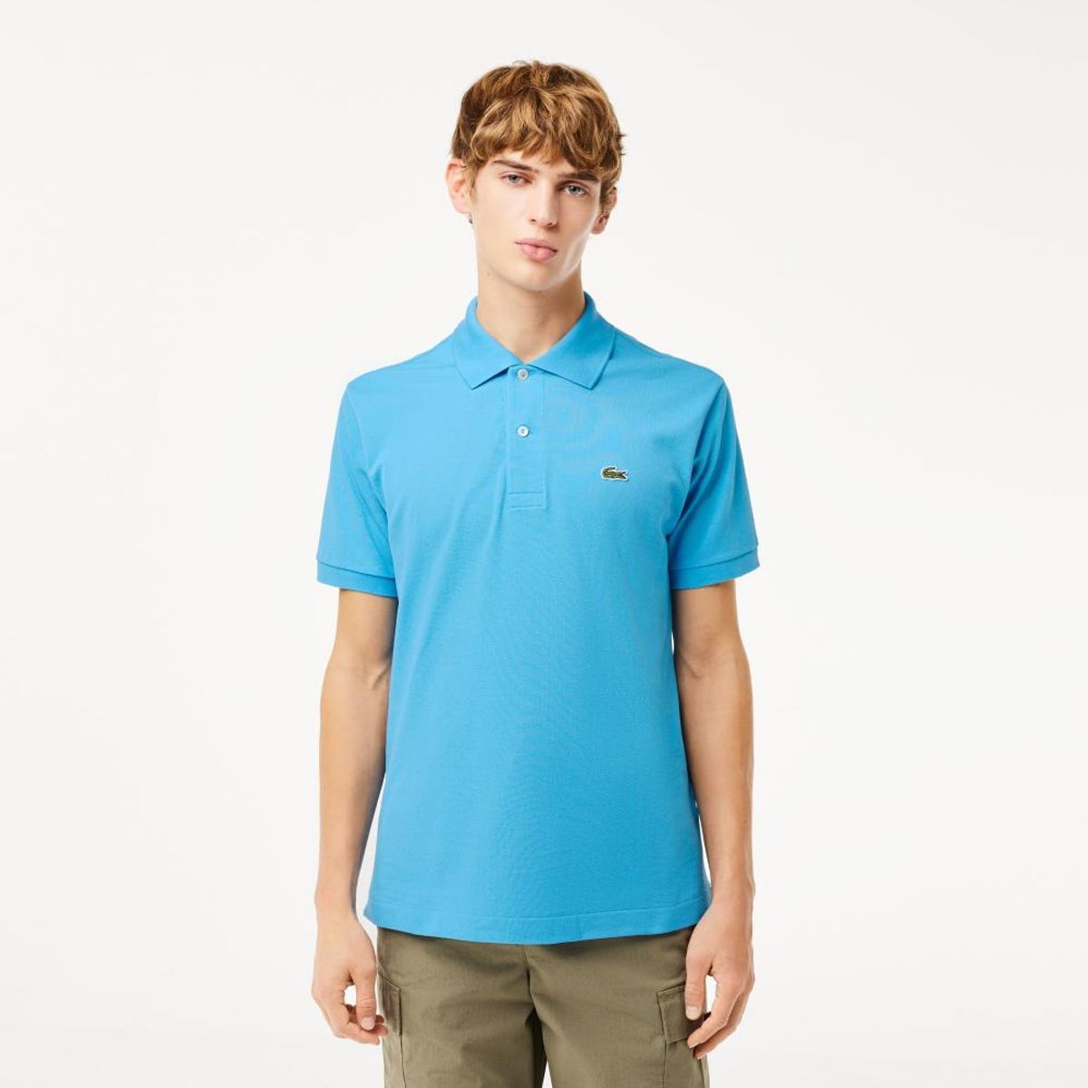 LACOSTE - Polera Polo Lacoste L1212 Hombre Celeste LACOSTE