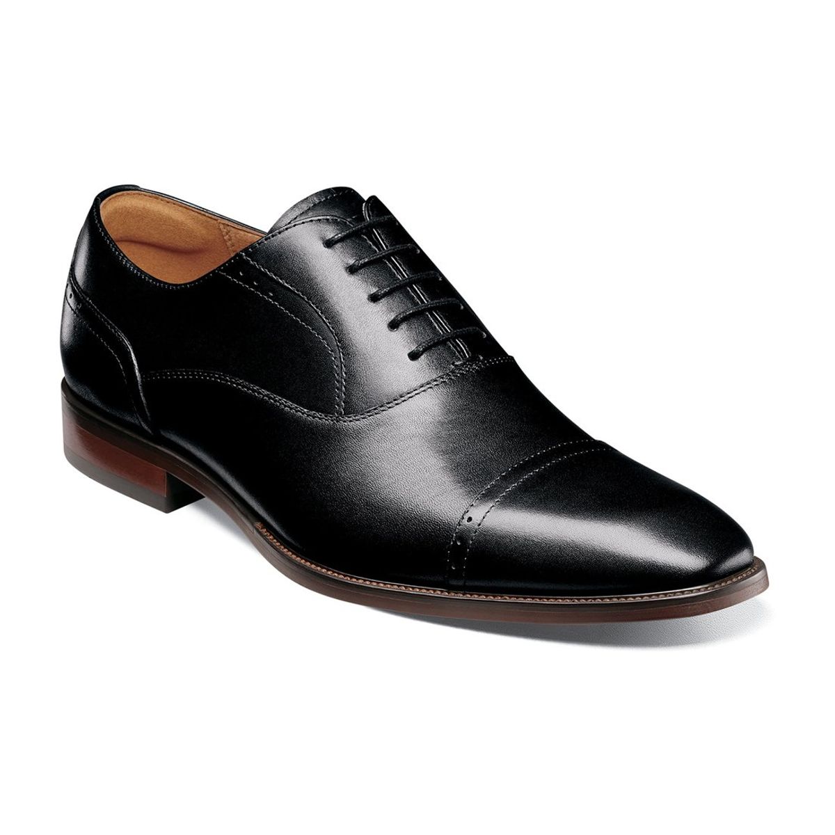 FLORSHEIM - Zapatos Sorrento Cap Toe Oxford Negro