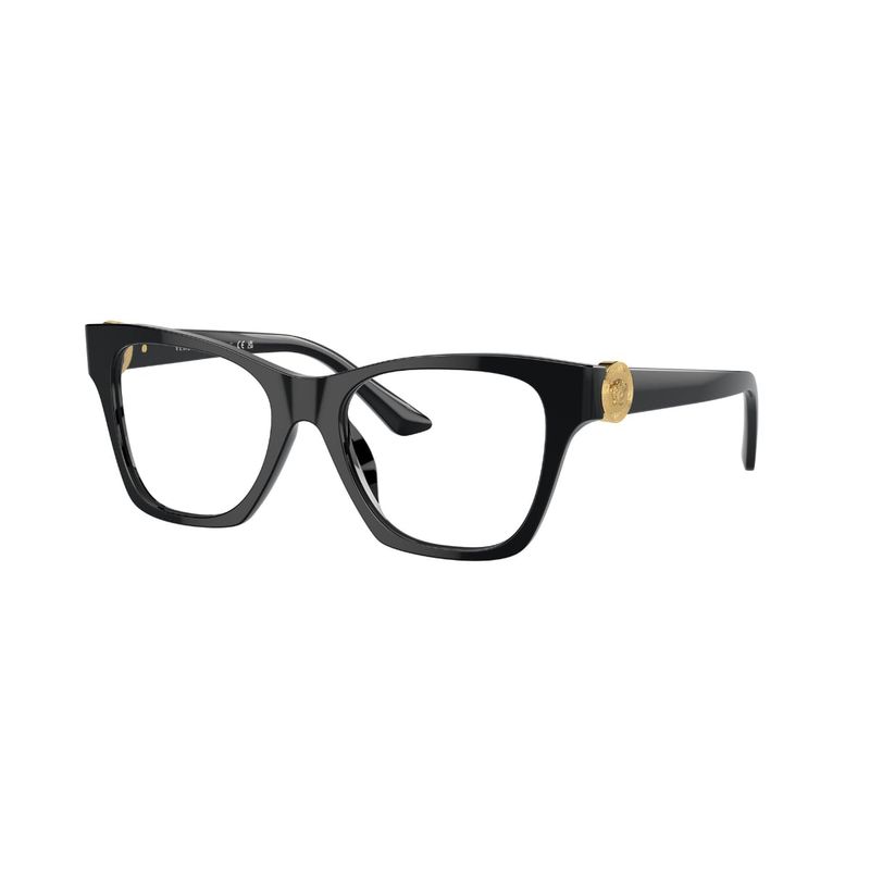 VERSACE - Lentes Ópticos Negro Versace