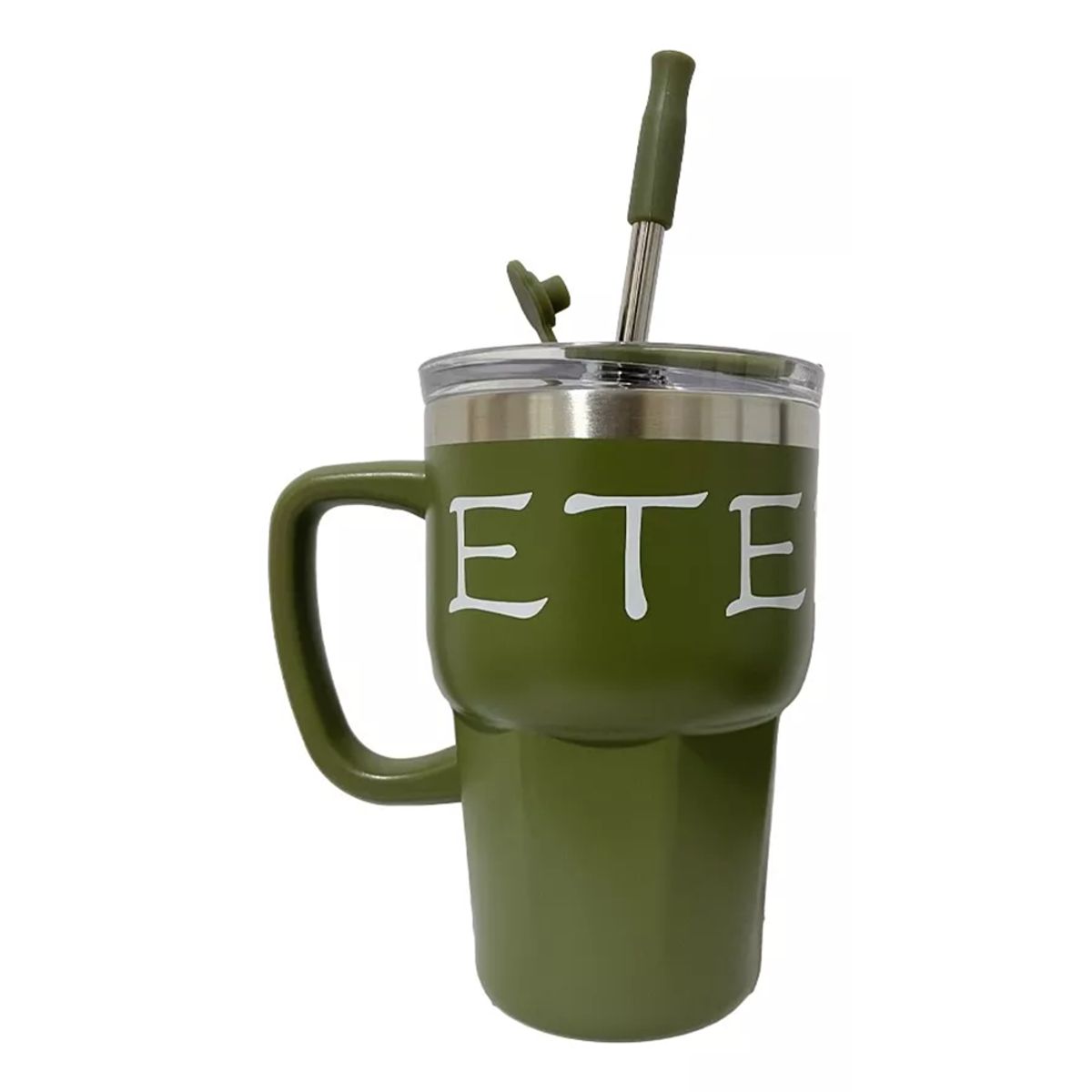 GENERICO - Mug Termico Portatil Acero Inoxidable 600 Ml verde