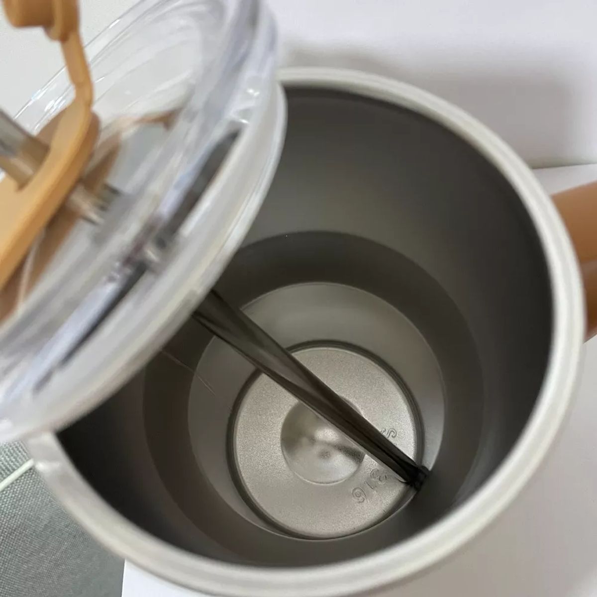 GENERICO - Mug Termico Portatil Acero Inoxidable 600 Ml verde