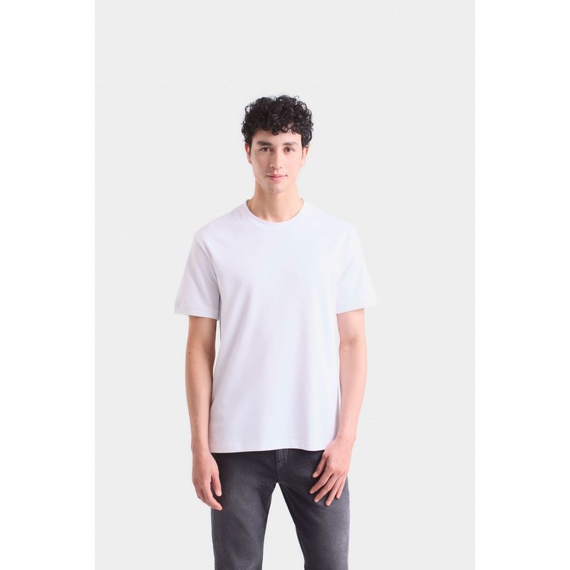 VELEZ - Vélez Polera Micropima Arizona Hombre Semi Ajustada Blanco