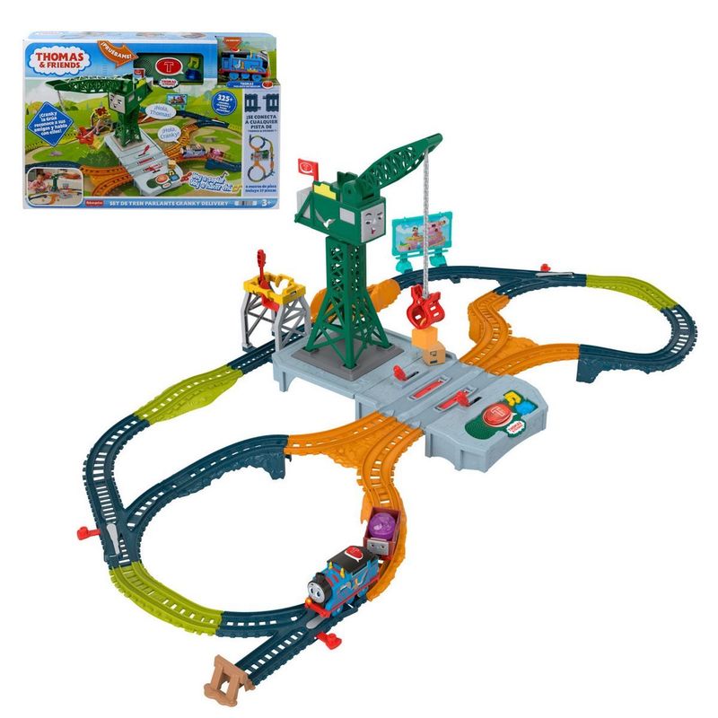 THOMAS AND FRIENDS - Thomas & Friends Set De Tren Parlante Cranky Delivery