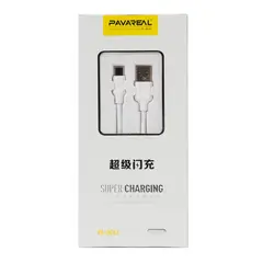 GENERICO - Cable de Carga Rápida USB a Tipo C - Blanco