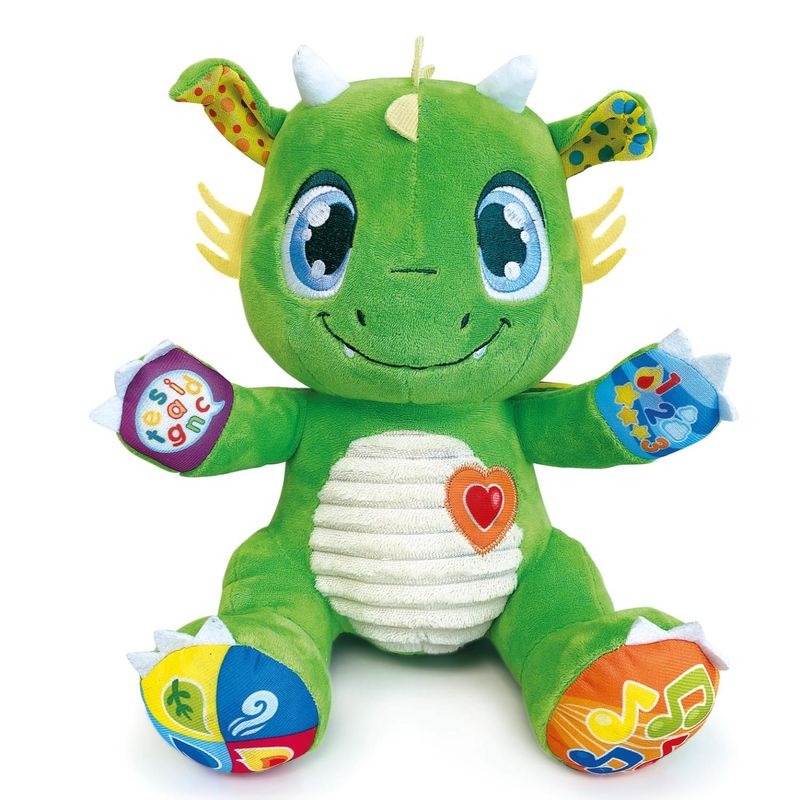 CLEMENTONI - Peluche Interactivo Ramón Mi Amigo El Dragrón de Clementoni