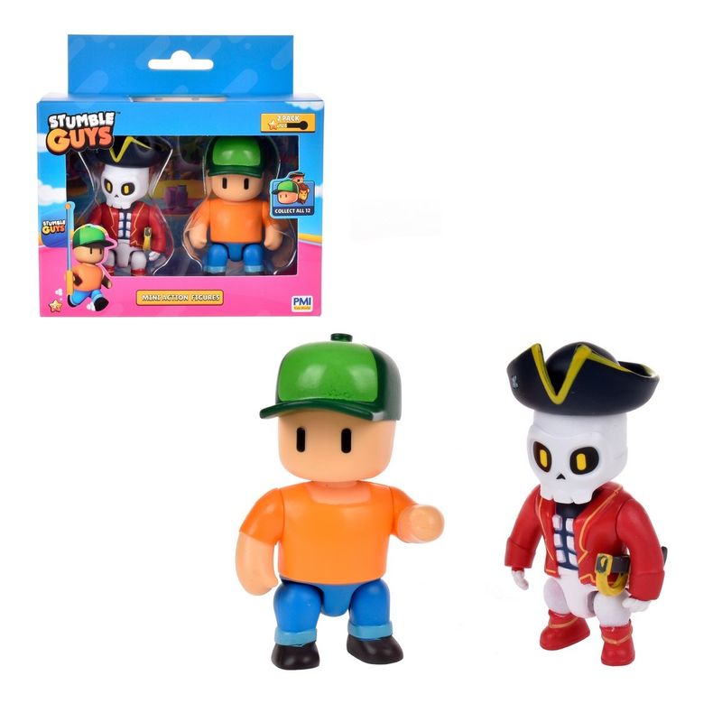 ANSALDO - PACK 2 FIGURAS ARTICULADAS STUMBLE GUYS - MR. STUMBLE